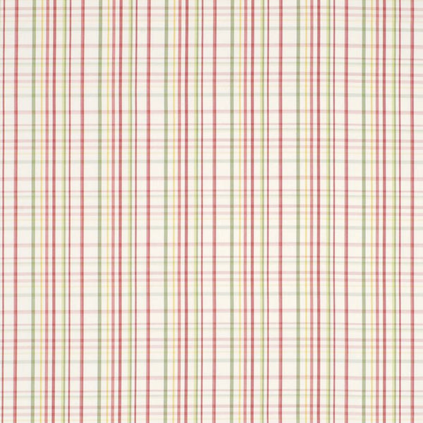 Beacon Hill Fabric 060856 Multi Plaid Mimosa Mint