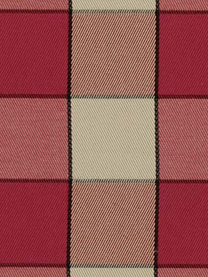 Beacon Hill Fabric 061080 Union Plaid Raspberry