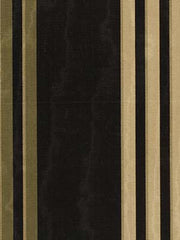 Beacon Hill Fabric 061455 Trilogy Stripe Black Caper