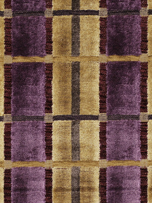 Robert Allen Fabric 062117 Velvet Columns Plum