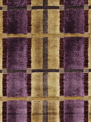 Robert Allen Fabric 062117 Velvet Columns Plum