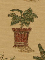 Robert Allen Fabric 062331 Patio Plants Russet