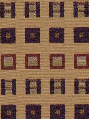 Robert Allen Fabric 062502 More Boxes Plum