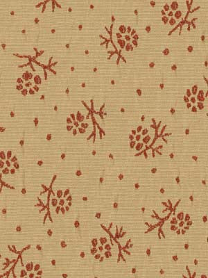 Robert Allen Fabric 062996 Bloomers Adobe