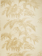 Stroheim Wallpaper 0657701 Palm Garden Paperw Pecan On Natural