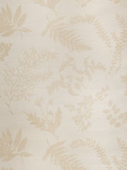 Stroheim Wallpaper 0658902 Wildflowers Sisal Sand On Oyster