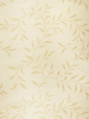 Stroheim Wallpaper 0659705 Viney Leaf Sisal Sand On Oyster