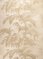 Stroheim Wallpaper 0660107 Palm Garden Sisal Taupe On Dove