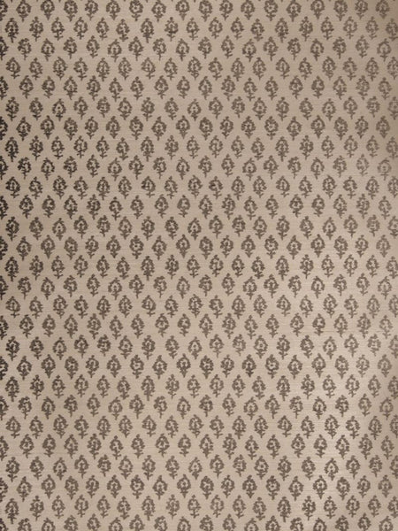 Stroheim Wallpaper 0664802 Woodhall Sisal Charcoal On Dove