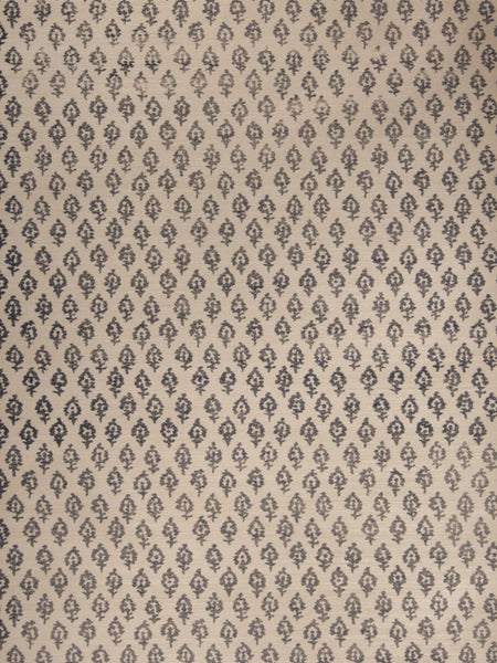 Stroheim Wallpaper 0664805 Woodhall Sisal Navy On Dove