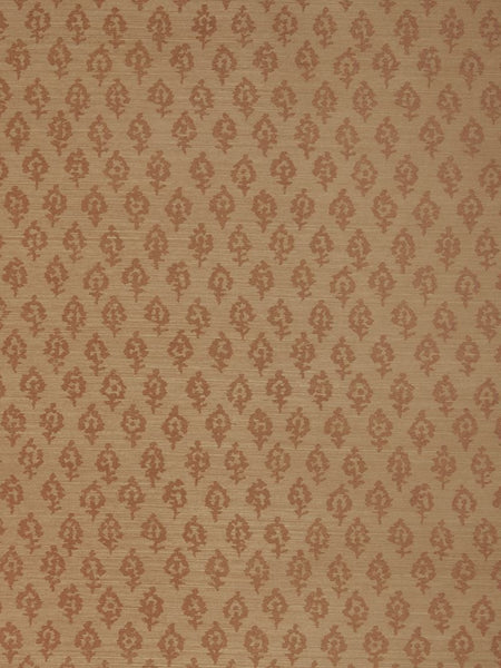 Stroheim Wallpaper 0664806 Woodhall Sisal Rust On Sienna