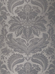 Stroheim Wallpaper 0665804 Townsend Sisal Slate On Gray