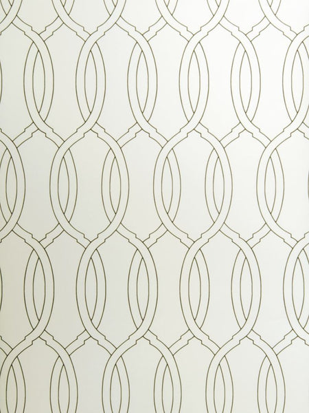 Stroheim Wallpaper 0691303 Amberden Ivory & Black