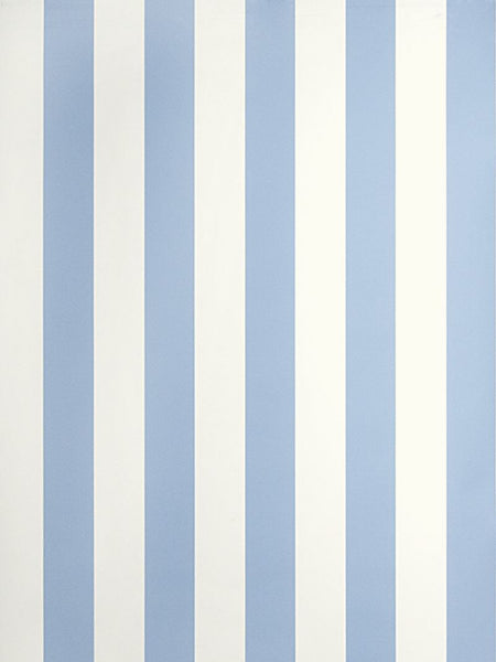 Stroheim Wallpaper 0692001 Bernard Stripe Sky Blue
