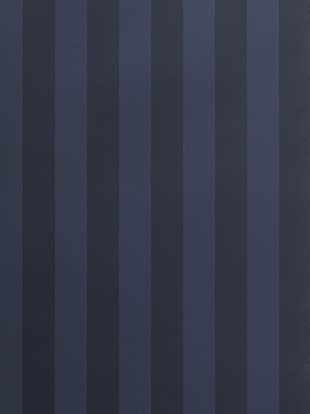Stroheim Wallpaper 0692002 Bernard Stripe Navy