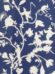 Stroheim Wallpaper 0692801 Clayfield Blue & White