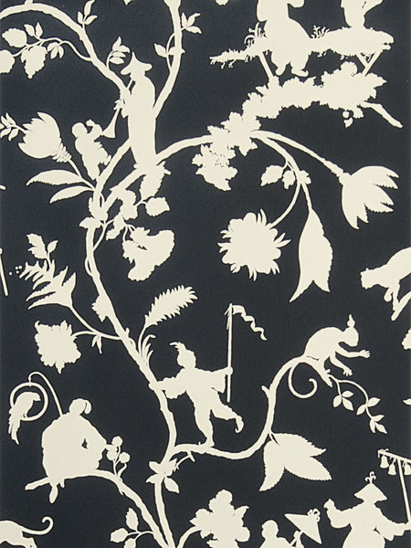 Stroheim Wallpaper 0695902 Clayfield Nonwoven Ebony