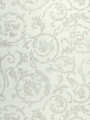 Stroheim Wallpaper 0696402 Corbett Nonwoven Mist