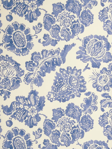 Stroheim Wallpaper 0697003 Gilbert Indigo