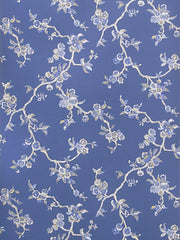 Stroheim Wallpaper 0698002 Castell Indigo