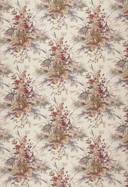 FSchumacher Fabric 1106021 Quail Meadow Winter