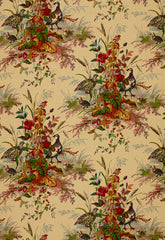 FSchumacher Fabric 1106032 Quail Meadow Summer