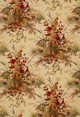FSchumacher Fabric 1106043 Quail Meadow Autumn