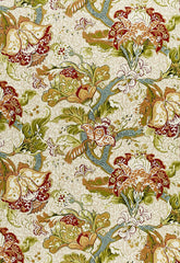 FSchumacher Fabric 1319002 Ariella Jacobean Ecru