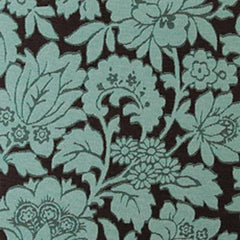 Duralee Fabric 15340-680 Aqua/Cocoa