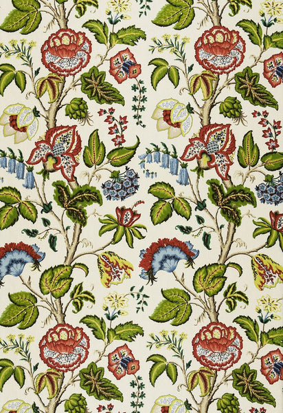 FSchumacher Fabric 172615 Tree Of Life Ivory