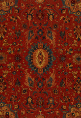 FSchumacher Fabric 172790 Jahanara Carpet Turkish Red