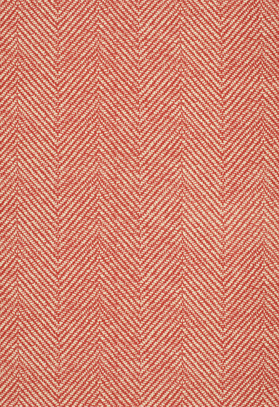 FSchumacher Fabric 173040 Chevron D'ETE Coral