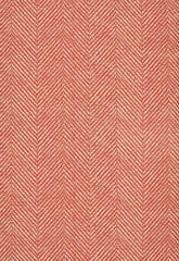 FSchumacher Fabric 173040 Chevron D'ETE Coral