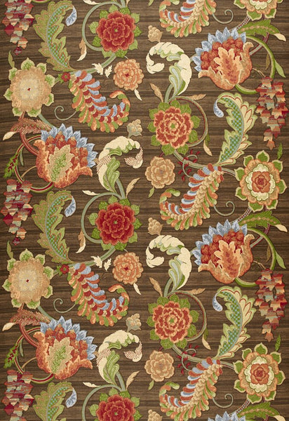 FSchumacher Fabric 173090 Aragon Panel Espresso