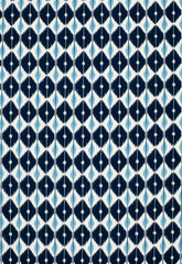 FSchumacher Fabric 173402 Sarong Indigo