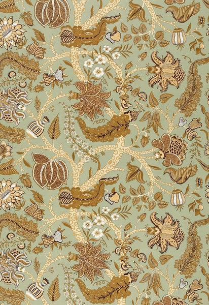 FSchumacher Fabric 173541 Jaipur Tree ROBIN'S Egg