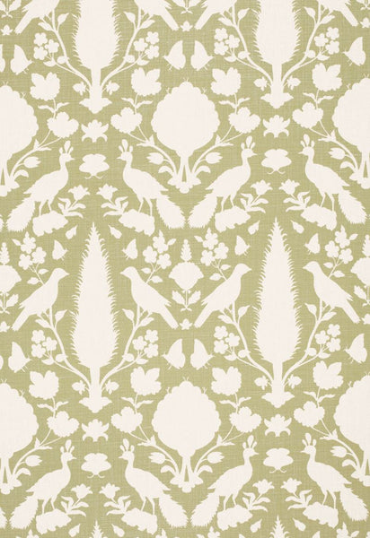 FSchumacher Fabric 173560 Chenonceau Sage