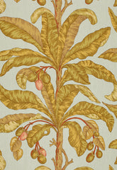 FSchumacher Fabric 173590 Blair House Palm II Sea Breeze