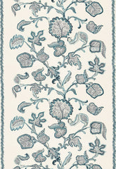 FSchumacher Fabric 173610 Palampore Block Print Sapphire