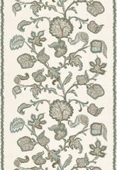 FSchumacher Fabric 173612 Palampore Block Print Teal