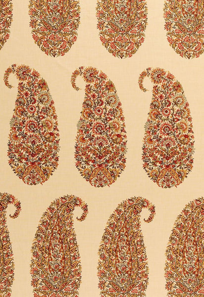 FSchumacher Fabric 173782 Shirala Paisley Spice