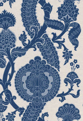FSchumacher Fabric 173902 Shalkar Indigo