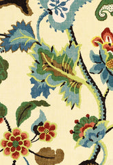 FSchumacher Fabric 173910 Khantau Tree Cream