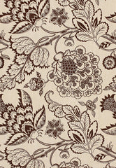 FSchumacher Fabric 173920 Maracanda Vine Espresso
