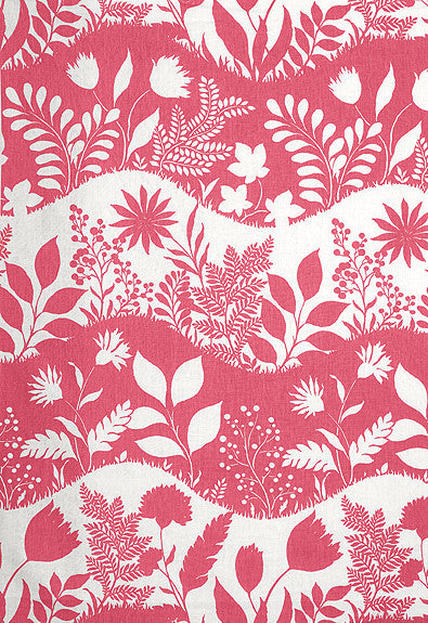 FSchumacher Fabric 173971 Good Day Sunshine Flamingo