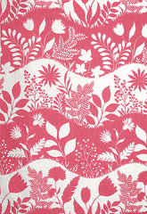 FSchumacher Fabric 173971 Good Day Sunshine Flamingo
