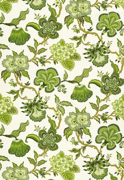 FSchumacher Fabric 174032 Hothouse Flowers Verdance