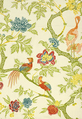 FSchumacher Fabric 174080 Arbre Chinois Meadow