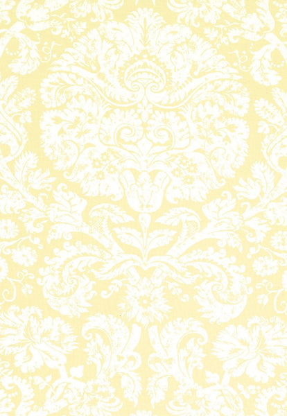 FSchumacher Fabric 174130 Barresa Damask Maize