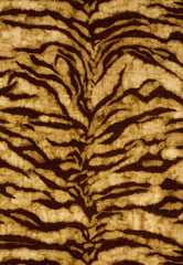 FSchumacher Fabric 174160 Tigre Linen Print Golden Brown